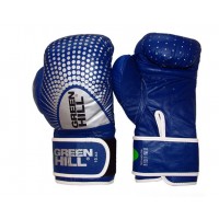 Перчатки боксерские Green Hill 0555 Синие 10 унций
