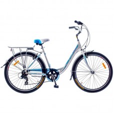Велосипед Optima 26" Vision Vbr Al белый-синий