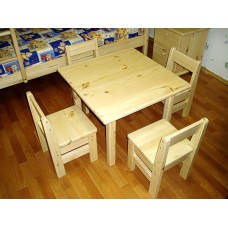 Комплект для детской комнаты Ирель (столик + 4 стульчика)