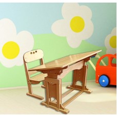 Детская парта - стол Ирель из бука