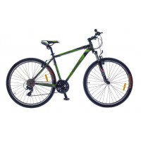 Велосипед Optima 29" Bigfoot AM DD Al рама-19" серо-зеленый