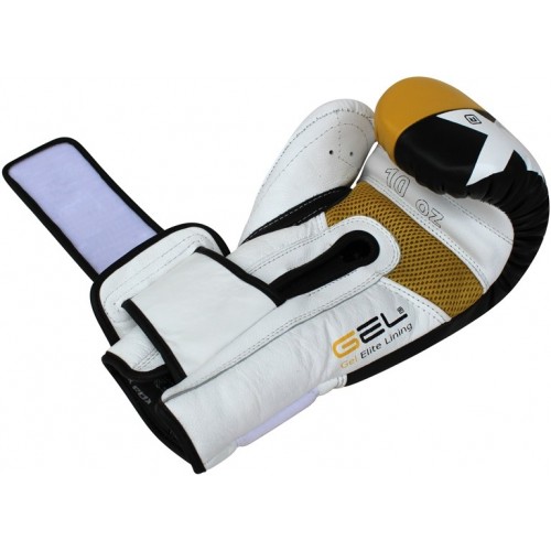 Боксерские перчатки RDX Yellow Pro 16 oz