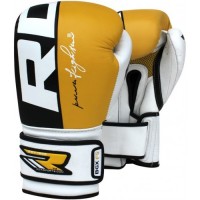 Боксерские перчатки RDX Yellow Pro 10 oz
