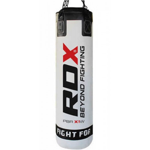 Боксерский мешок RDX Leather White 1,2 м