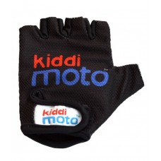 Перчатки детские Kiddi Moto Чёрные с логотипом