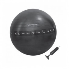 Фитбол Tunturi Gymball 55 см чёрный Антиразрыв