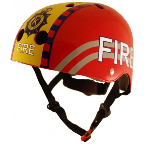 Шлем детский Kiddi Moto Красный Пожарный