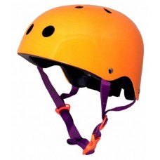 Шлем детский Kiddi Moto Неоновый оранжевый
