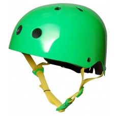 Шлем детский Kiddi Moto Неоновый зелёный