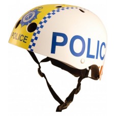 Шлем детский Kiddi Moto Белый Полиция