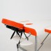 Массажный стол RelaxLine Sonata Бело-оранжевый