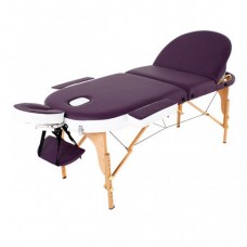 Массажный стол RelaxLine Mirage Фиолетово-белый