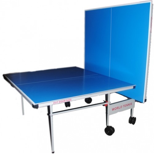 Теннисный стол World Sport Outdoor S500 (всепогодный, цвет-синий)