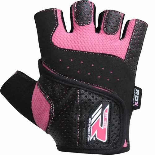 Перчатки для фитнеса RDX Pink L