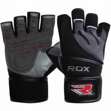 Перчатки для фитнеса RDX Pro Lift Black L