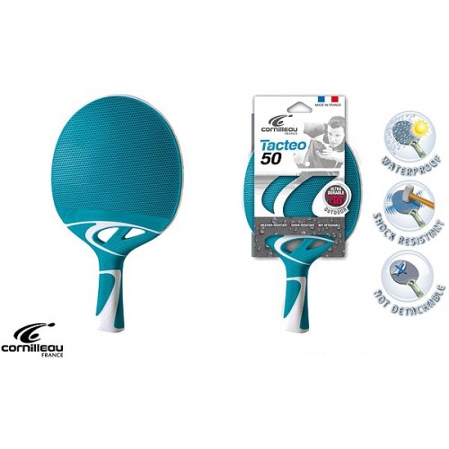 Ракетка для настольного тенниса Cornilleau Tacteo 50 outdoor Синяя
