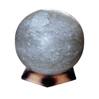 Соляной светильник Шар 7-8 кг с обычной лампочкой