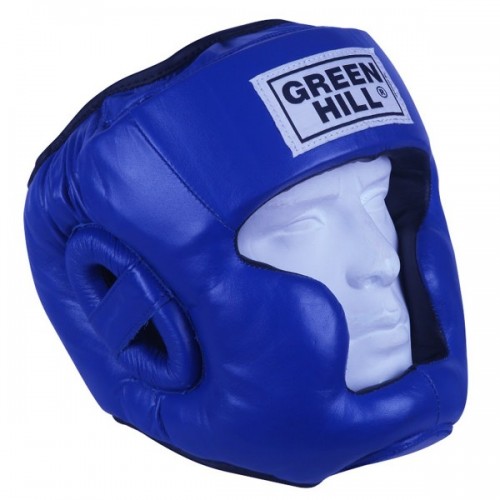 Шлем боксерский Green Hill Sparring Синий XL