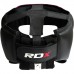 Боксерский шлем тренировочный RDX Red XL