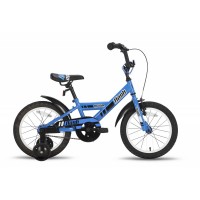 Велосипед 16" Pride FLASH  2015 сине-черный глянцевый