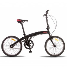 Велосипед 20" Pride Mini 3sp 2016 черно-красный матовый