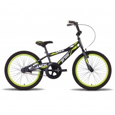 Велосипед 20" Pride JACK 2015 черно-зеленый матовый