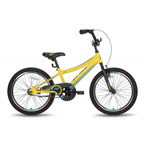 Велосипед 20" Pride Jack желто-синий матовый 2016