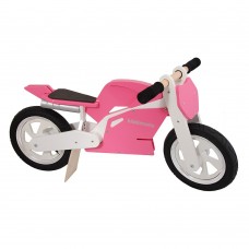 Беговел 12" Kiddy Moto Superbike Розово-белый