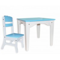 Комплект: стол и стул из сосны Морячек Babygrai