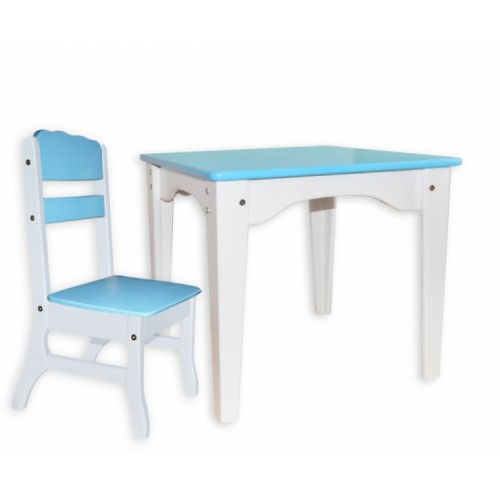 Комплект: стол и стул из сосны Морячек Babygrai