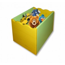 Ящик для игрушек на колесиках салатовый Babygrai