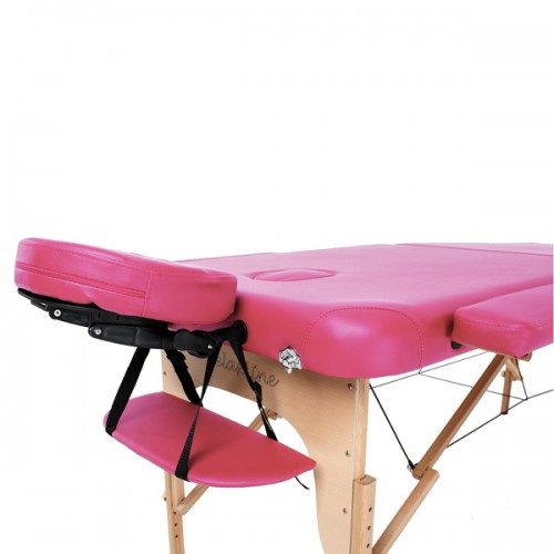 Массажный стол RelaxLine Malibu Розовый