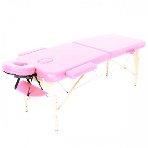 Массажный стол RelaxLine Malibu Светло-розовый