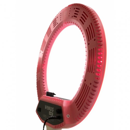 Кольцевая LED лампа V48C розовая